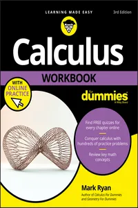 Calculus Workbook For Dummies with Online Practice_cover