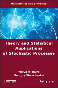 Theory and Statistical Applications of Stochastic Processes_cover