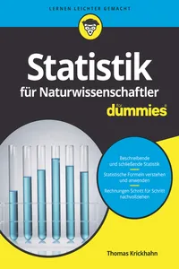 Statistik für Naturwissenschaftler für Dummies_cover