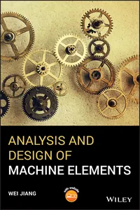 Analysis and Design of Machine Elements_cover