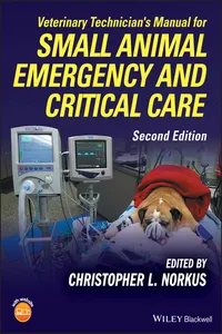 Veterinary Technician's Manual for Small Animal Emergency and Critical Care_cover