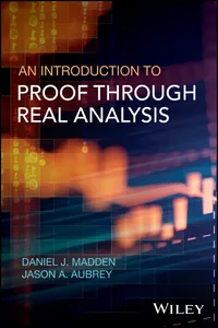 An Introduction to Proof through Real Analysis_cover