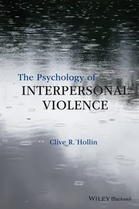 The Psychology of Interpersonal Violence_cover