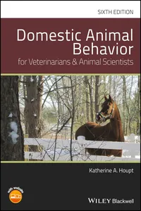 Domestic Animal Behavior for Veterinarians and Animal Scientists_cover