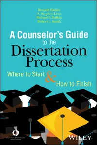 A Counselor's Guide to the Dissertation Process_cover