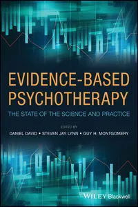 Evidence-Based Psychotherapy_cover