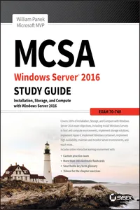 MCSA Windows Server 2016 Study Guide: Exam 70-740_cover