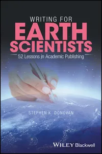 Writing for Earth Scientists_cover