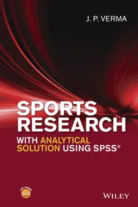 Sports Research with Analytical Solution using SPSS_cover