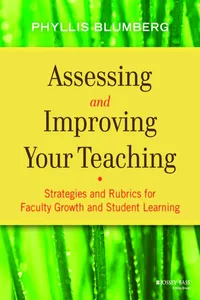 Assessing and Improving Your Teaching_cover