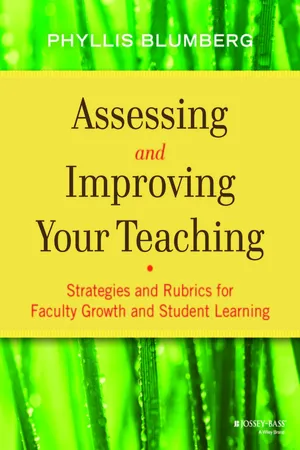 Assessing and Improving Your Teaching