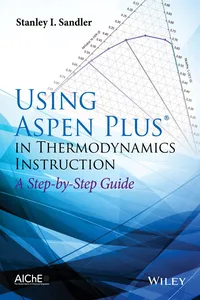 Using Aspen Plus in Thermodynamics Instruction_cover