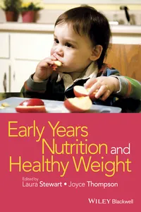 Early Years Nutrition and Healthy Weight_cover