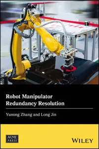 Robot Manipulator Redundancy Resolution_cover