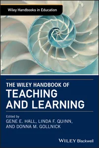 The Wiley Handbook of Teaching and Learning_cover