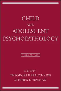Child and Adolescent Psychopathology_cover