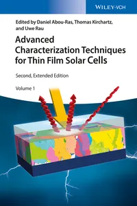 Advanced Characterization Techniques for Thin Film Solar Cells_cover