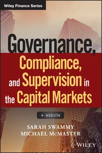 Governance, Compliance and Supervision in the Capital Markets_cover