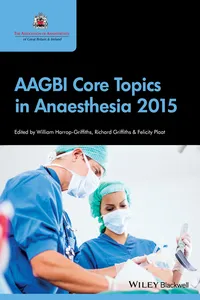 AAGBI Core Topics in Anaesthesia 2015_cover