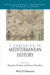 A Companion to Mediterranean History_cover