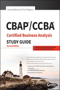 CBAP / CCBA Certified Business Analysis Study Guide_cover