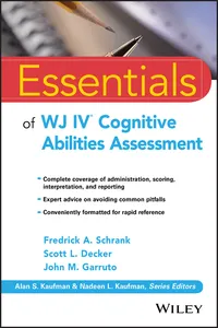 Essentials of WJ IV Cognitive Abilities Assessment_cover
