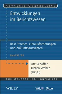 Entwicklungen im Berichtswesen - Best Practice, Herausforderungen und Zukunftsaussichten_cover