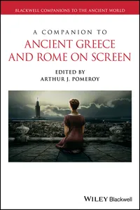 A Companion to Ancient Greece and Rome on Screen_cover