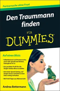 Den Traummann finden für Dummies_cover