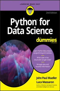 Python for Data Science For Dummies_cover
