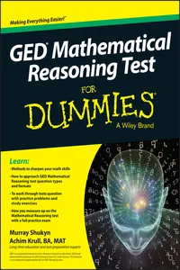 GED Mathematical Reasoning Test For Dummies_cover