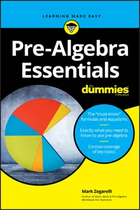 Pre-Algebra Essentials For Dummies_cover