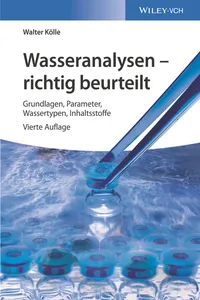 Wasseranalysen - richtig beurteilt_cover