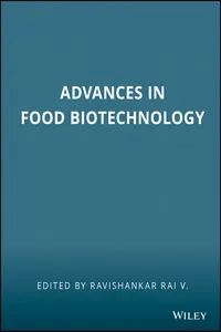 Advances in Food Biotechnology_cover