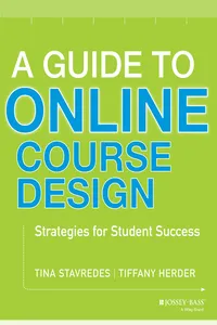 A Guide to Online Course Design_cover