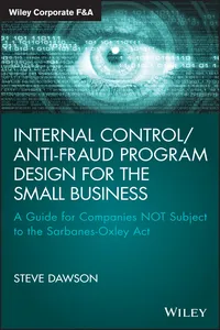 Internal Control/Anti-Fraud Program Design for the Small Business_cover