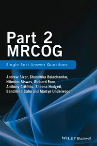 Part 2 MRCOG: Single Best Answer Questions_cover