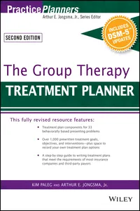 The Group Therapy Treatment Planner, with DSM-5 Updates_cover