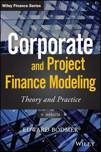 Corporate and Project Finance Modeling_cover