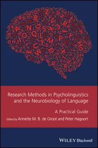 Research Methods in Psycholinguistics and the Neurobiology of Language_cover