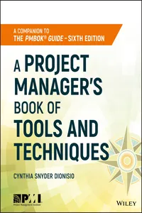 A Project Manager's Book of Tools and Techniques_cover