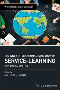 The Wiley International Handbook of Service-Learning for Social Justice_cover