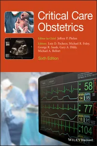 Critical Care Obstetrics_cover