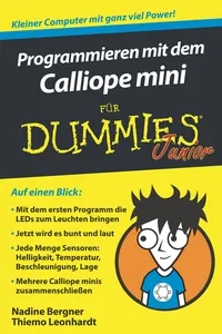 Programmieren mit dem Calliope mini für Dummies Junior_cover