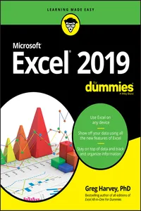 Excel 2019 For Dummies_cover