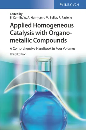 Applied Homogeneous Catalysis with Organometallic Compounds