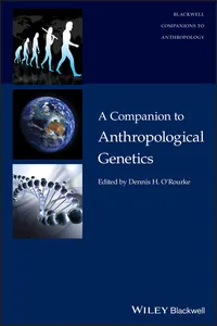 A Companion to Anthropological Genetics_cover