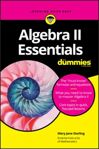 Algebra II Essentials For Dummies_cover