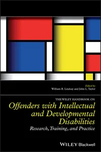 The Wiley Handbook on Offenders with Intellectual and Developmental Disabilities_cover