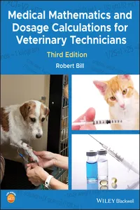Medical Mathematics and Dosage Calculations for Veterinary Technicians_cover